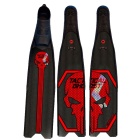 Pinne carbonio pesca sub Epsealon Tattico e - T1 - 39/40 Ghost Hard