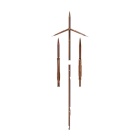 Devoto Asta Tahitiana con tacche - Doppia aletta 75 cm ∅6,5 mm