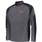 Maglietta Savage Gear Tournament half zip Grigio - Taglia XXL