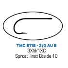Ami pesca mosca TMC 811S - H.2/0