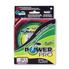 Trecciato pesca Power Pro - 275m 0.19mm 13kg Vermillion red