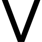 Lettera V - Nero