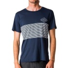 Maglietta Uomo Rip Curl Surflite - Navy - M