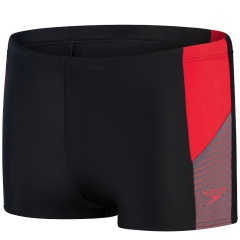 Costume da bagno uomo Dive Speedo Black/Fed Red/Dove Grey - Taglia 44