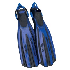 Pinne sub Seac sub Propulsion sling strap Blu