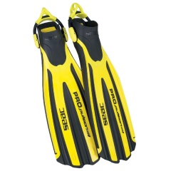 Pinne sub Seac sub Propulsion sling strap Giallo