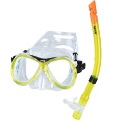 Kit Snorkeling Seac sub Capri - Giallo - Junior