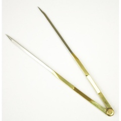 Bussola inTopomarine acciaio inox in ottone a destra