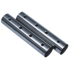 2 x Prolunghezze gambe in acciaio inox per scalePlastimo