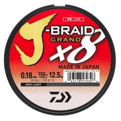 Filo trecciato da pesca Daiwa J-Braid Grand X8 Blu 270m