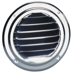 Griglia di ventilazione inPlastimo  acciaio inox Ø125 mm