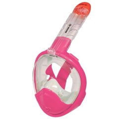 Maschera granfacciale Beuchat rosa - Junior