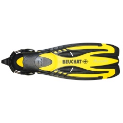 Pinne sub Beuchat PowerJet Regular Flex Giallo