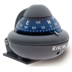 Bussola di navigazione Ritchie Sport X-10-M con illuminazione grigia