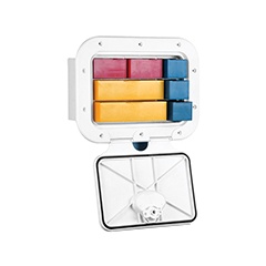 Sportello portaoggetti Nuova Rade classico con cassetti 275x375mm