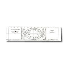 Regola del plexiglasTopomarine Cras