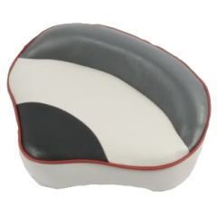 Sedile barca Pike'N Bass seduto / in piedi comfort bordo rosso