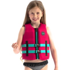 Giubbotto bambino e ragazzi Jobe neoprene 50N | Rosa