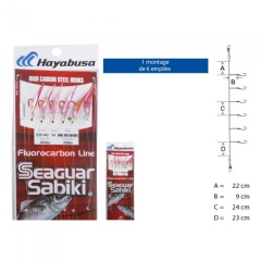 Terminali Hayabusa Sabiki EX140 - n°12