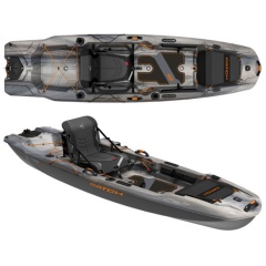 Kayak de pêche Pelican The Catch 110 Mode Magnetic Grey