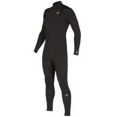 Muta surf uomo Billabong Absolute 3/2 Front zip - Black-L