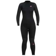 Combinaison femme Billabong Launch 3/2 Back Zip - Black