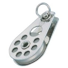 Puleggia singola in acciaio inox per cavo Wichard