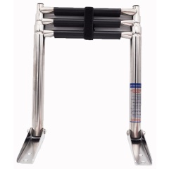 Scaletta barca Cape Horn telescopica in acciaio inox