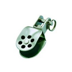 Puleggia Wichard singola girevole in acciaio inox réa 25