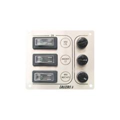 Pannello elettrico Lalizas metallo a 3 vie