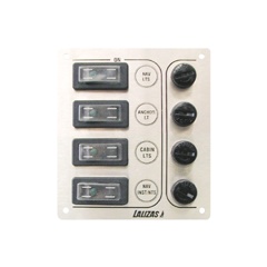 Pannello elettrico Lalizas metallo a 4 vie