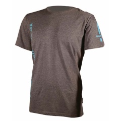 Maglietta Beuchat - Grigio Titanio / Blu Atollo