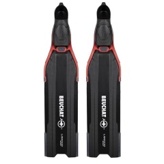 Pinne Beuchat Libeccio Sport - Nero/Rosso