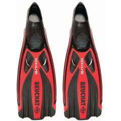 Pinne Beuchat 1Dive Red - 44/45