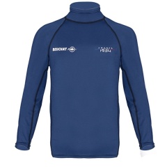 Rash guard Beuchat Atoll - Junior - Ultra Blue - Taglia 8-10 anni