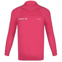Maglietta lycra rashguard bambino Beuchat Atoll - Junior - Rosa