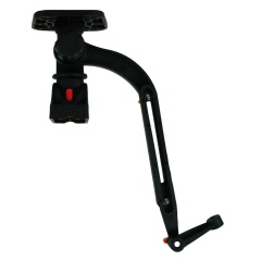 Staffa per ecoscandaglio ed ecoscandaglio Amtrac Fishing con braccio regolabile