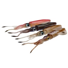 Esca per pesci morbida Savage Gear 3D LB Swim squid - 25cm 86g 1pz occhio verde