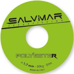 Bobina SalviMar Poliestere Ø 1.7mm/90kg - Green Acid- 400 m