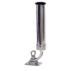 Porta stelo girevole in acciaio inox 316 L per montaggio in piano 