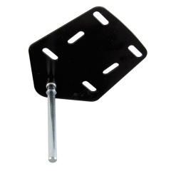 Piastra di montaggio ecoscandaglio per canna telescopica Amiaud