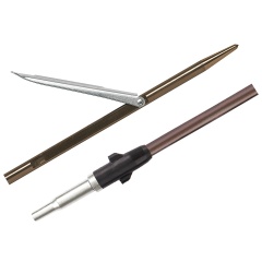 Freccia di Tahitiano Acciaio Mares per pneumatici Ø 8mm - Lunghezza 132 cm