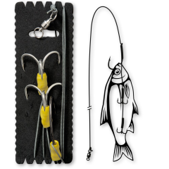 Terminali catfish Black CAT - big bait rig