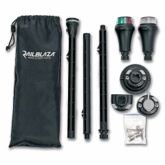 Kit di visibilità Railblaza Luce bianca a 360° + montante + luce verde rossa + 3 vaschette