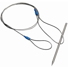 Porta pesci Omer Cavo in acciaio inox