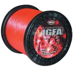 Nylon Powerline IGFA rosso 1000 m
