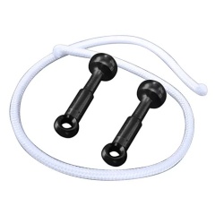 Staffe in acciaio inox Epsealon per il montaggio dei bungees legatura