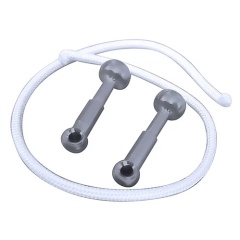 Staffe in acciaio inox Epsealon per il montaggio dei bungees legatura