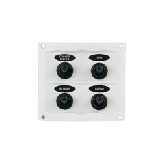 Pannello elettrico Marinco Compatto a 4 vie - Bianco