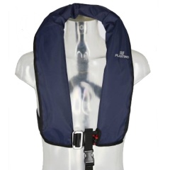 Giubbotto salvagente gonfiabile Plastimo Neo 165 Automatic blu con Imbracatura e sottotuta